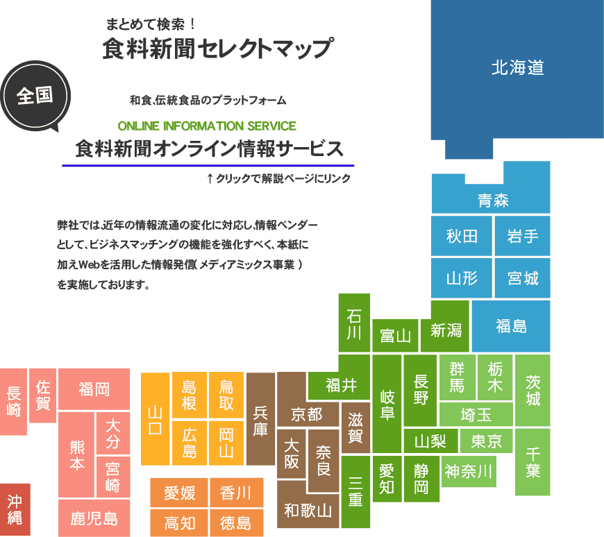 食料新聞オンライン情報サービス